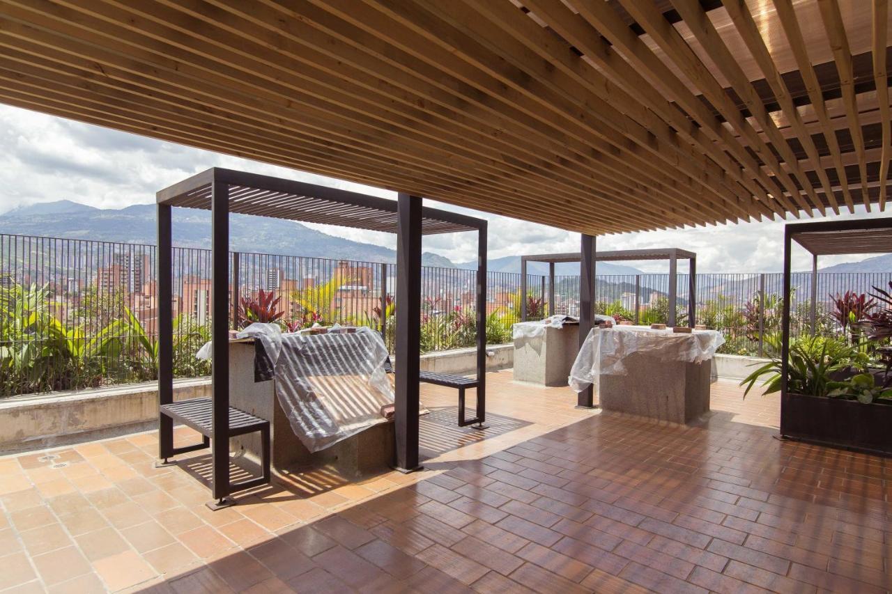 Appartamento Beautiful Loft In Laureles Medellín Esterno foto